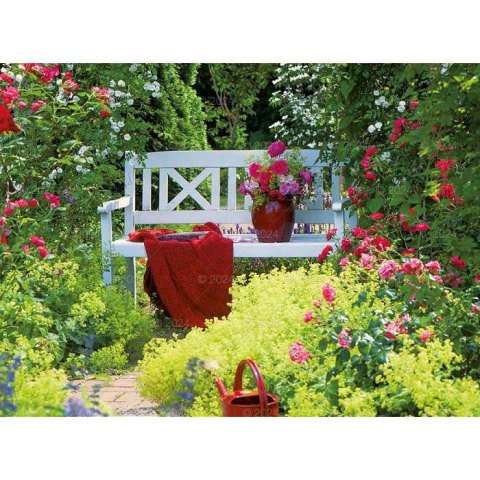 Kalendarz ścienny OGRODY RAJSKIE 13-planszowe 2024 320mm x 470mm Lucrum (RW11)