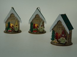 Lampki świąteczne Adar domek Led 15,5cm (579958)