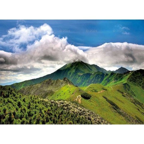 Kalendarz ścienny PEJZAŻE TATRZAŃSKIE 13-planszowe 2024 320mm x 470mm Lucrum (RW05)