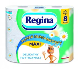 Papier toaletowy Regina rumiankowy maxi kolor: biały 4 szt