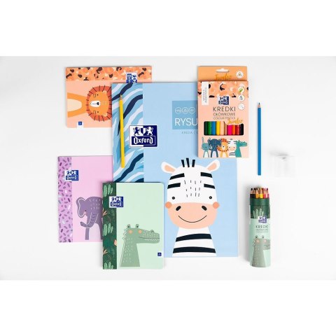 Zeszyt Oxford kids A5 16k. 90g podwójna linia (400170238) Zeszyt Oxford kids A5 16k. 90g podwójna linia (400170238)