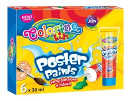 Farby plakatowe Patio colorino kolor: mix 30ml 6 kolor. (57332)