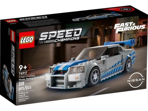Klocki konstrukcyjne Lego Speed Champions Nissan Skyline GT-R (R34) z filmu „Za szybcy, za wściekli" (76917)