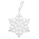 Ozdoba świąteczna zestaw lśniących śnieżynek 7 cm Arpex (BN0332)