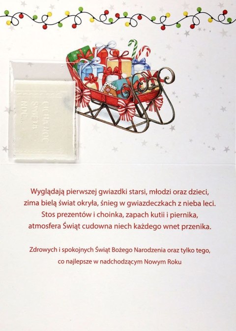 Kartka składana B6 Pol-mak