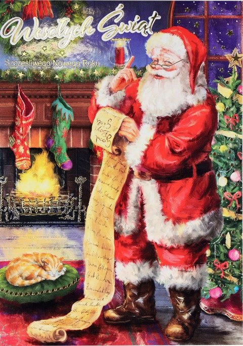 Kartka składana B6 Pol-mak