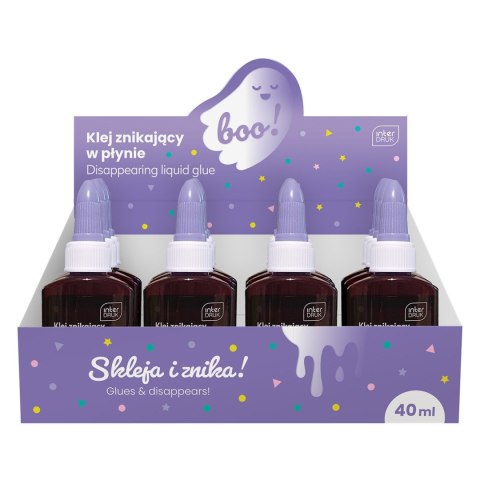 Klej w płynie Interdruk BOOHO DO DEKORACJI 5902277337078 40ml (40ml) Klej w płynie Interdruk BOOHO DO DEKORACJI 5902277337078 40ml (40ml)