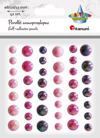 Kryształki Craft-Fun Series 42 szt różowe Titanum (23mH0380)