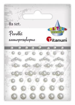 Kryształki Titanum Craft-Fun Series 82 sztuki perłowy (23mH03161)