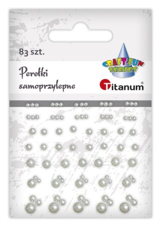 Kryształki Craft-Fun Series 83 sztuki perłowy Titanum (23mH03163)