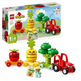Klocki konstrukcyjne Lego Duplo traktor z warzywami i owocami (10982)