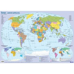 Mapa ścienna Świat (polityczna) Demart