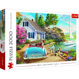 Puzzle Wakacyjna przystań 2000 el. Trefl (27124)