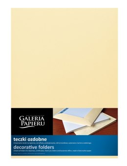 Teczka ofertowa Galeria Papieru excluso3 flap folder A4 kolor: kremowy 100 kieszeni (221602)