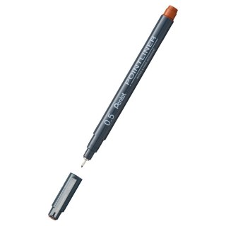 Cienkopis POINTLINER MIEDZIANY wkład miedziany 1kol. Pentel (S209-5SG)