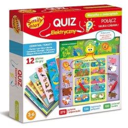 Gra edukacyjna Smily Play Quiz Elektryczny Wszystko o zwierzętach (SP98277)