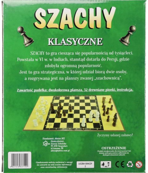 Gra logiczna SZACHY KLASYCZNE Abino