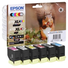 Zestaw tuszy Epson 6w1 478XL Multipack Claria Photo HD CMYK+ G