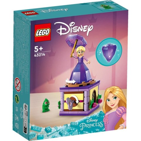 Klocki konstrukcyjne Lego Disney Princess wirująca Roszpunka (43214)