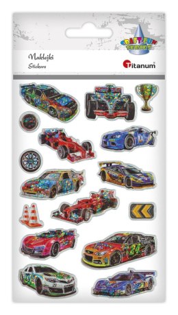Naklejka (nalepka) Craft-Fun Series samochody wyścigowe hologram Titanum (HFF-10)