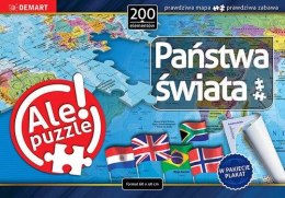 Puzzle Demart Państwa świata 200 el.