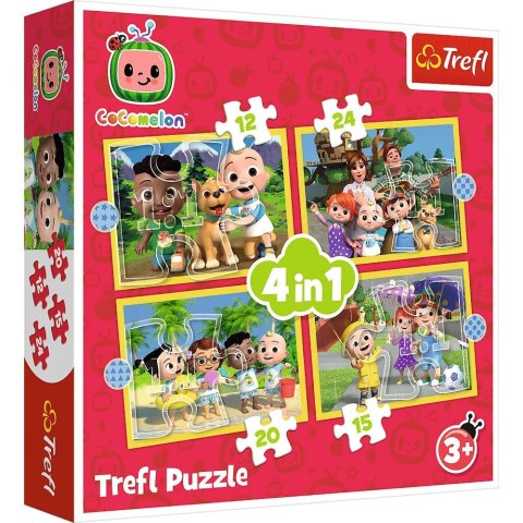 Puzzle Trefl Cocomelon 4w1 el. (34647)