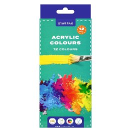 Farba akrylowa Starpak kolor: mix 12ml (520192)