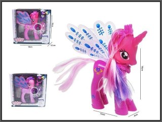 Figurka Konik / jednorożec ze skrzydełkami światło dźwięk Hipo (H12717)