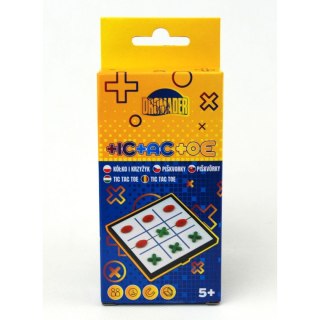 Gra logiczna Kółko i krzyżyk Dromader (130-0252)