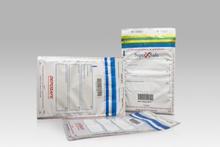 Koperta bezpieczna B4 deposack B4 transparentna [mm:] 255x360 A&G Koperty (2388) 500 sztuk