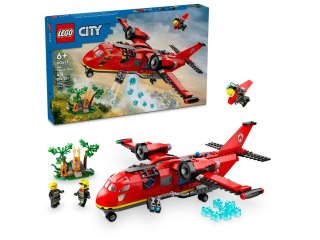 Klocki konstrukcyjne City Strażacki samolot ratunkowy Lego (60413)