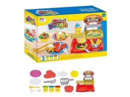 Masa plastyczna dla dzieci burger mix Bigtoys (BPLA9474)