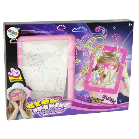 Tablica znikopis Lean Magiczna Podświetlana Tablica 3D Okulary Niebieska (9966) Tablica znikopis Lean Magiczna Podświetlana Tablica 3D Okulary Niebieska (9966)
