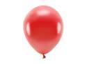 Balon gumowy Partydeco Metalizowane Eco Balloons czerwony 260mm (ECO26M-007)