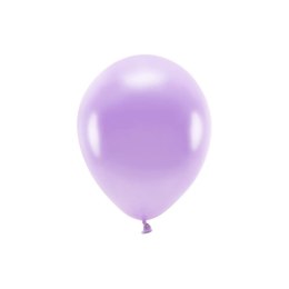 Balon gumowy Partydeco Metalizowane Eco Balloons lawendowy 260mm (ECO26M-002)