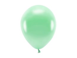 Balon gumowy Partydeco Metalizowane Eco Balloons miętowy 260mm (ECO26M-103)