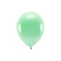 Balon gumowy Partydeco Metalizowane Eco Balloons miętowy 260mm (ECO26M-103)