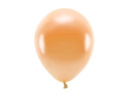 Balon gumowy Partydeco Metalizowane Eco Balloons pomarańczowy 260mm (ECO26M-005)