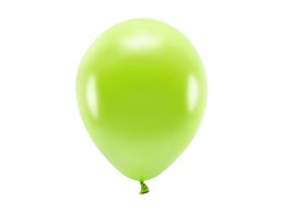 Balon gumowy Partydeco Metalizowane Eco Balloons zielone jabłko 260mm (ECO26M-102J)