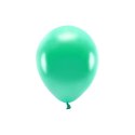 Balon gumowy Partydeco Metalizowane Eco Balloons zielony 260mm (ECO26M-012)