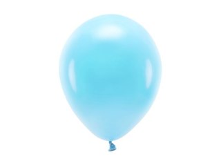 Balon gumowy Pastel Eco Balloons niebieski jasny 260mm Partydeco (ECO26P-001J)