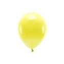 Balon gumowy Pastel Eco Balloons żółty 260mm Partydeco (ECO26P-084)