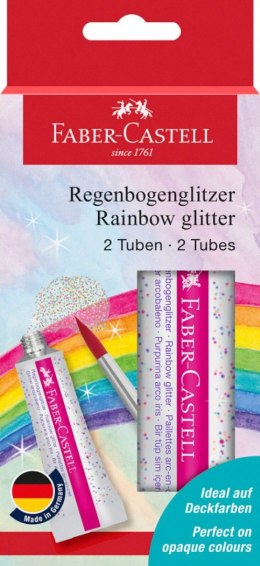 Brokat Faber Castell w żelu Rainbow kolor: mix 1 kolor. (125089 FC)