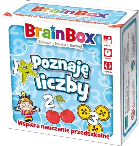 Gra edukacyjna Rebel BrainBox poznaję lidzby (5902650616721)