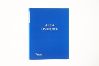 Teczka do akt osobowych A4 ABCDE niebieski karton Warta (339-039)