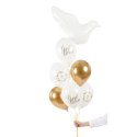 Balon gumowy Partydeco biały (SB14P-310-008)