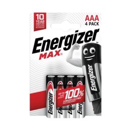 Bateria alkaliczna Energizer AAA / LR03 Energizer MAX - 4 sztuki (blister)