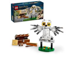 Klocki konstrukcyjne Lego Harry Potter Hedwiga z wizytą na ul. Privet Drive 4 (76425)