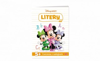 Książka dla dzieci DISNEY UCZY. LITERY. MINNIE Ameet (UDN 9307)