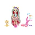 Lalka Enchantimals Żyrafa Lalka Deluxe [mm:] 150 Mattel (HNV29)